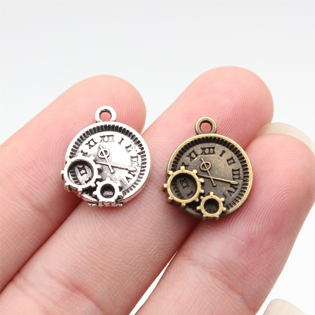 Vintage Fashion Words - WYSIWYG 10 adet 16x14mm 2 Renk