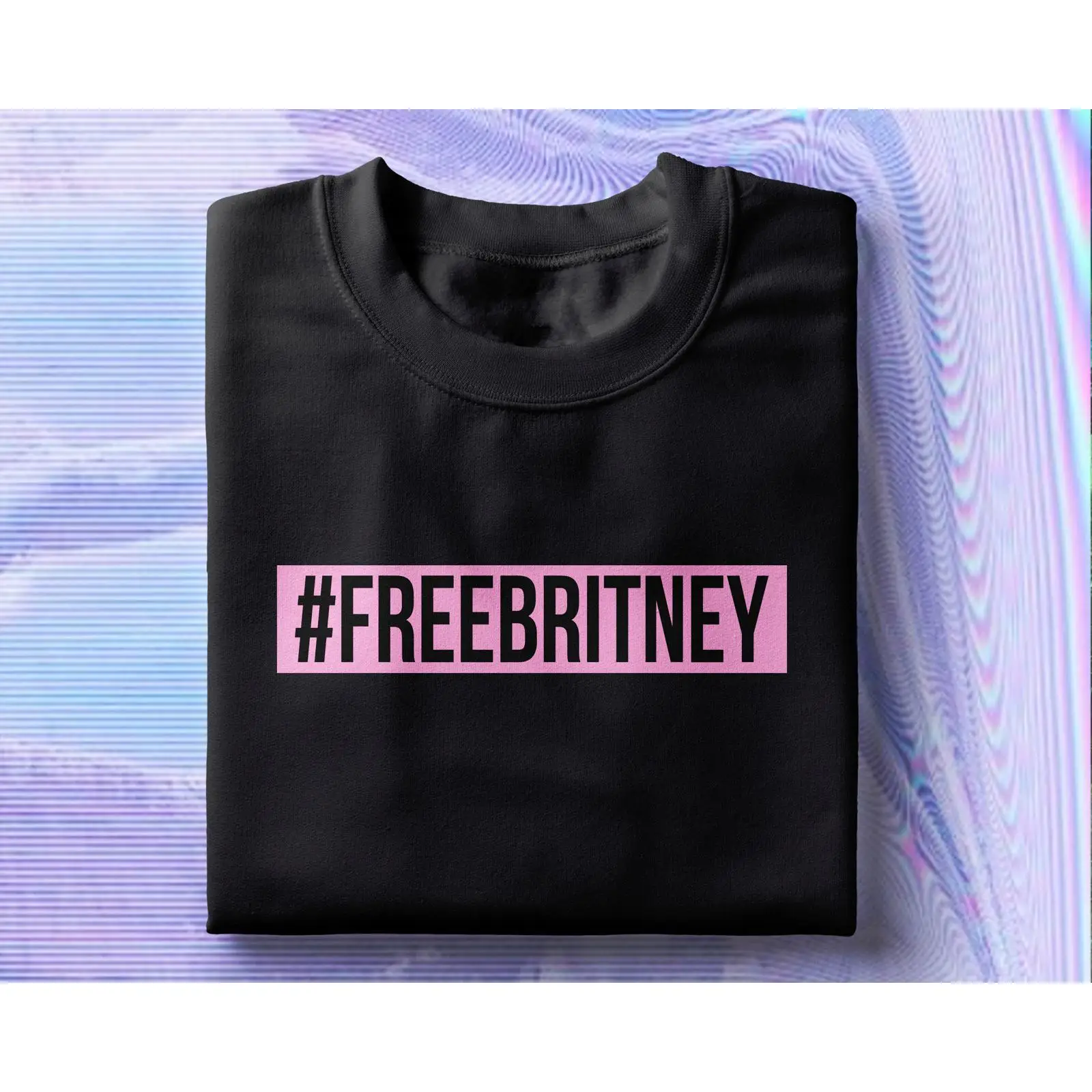 Vintage Fashion Hashtags - Hashtag FreeBritney Tişörtü Yumuşak Ringspun Pamuk
