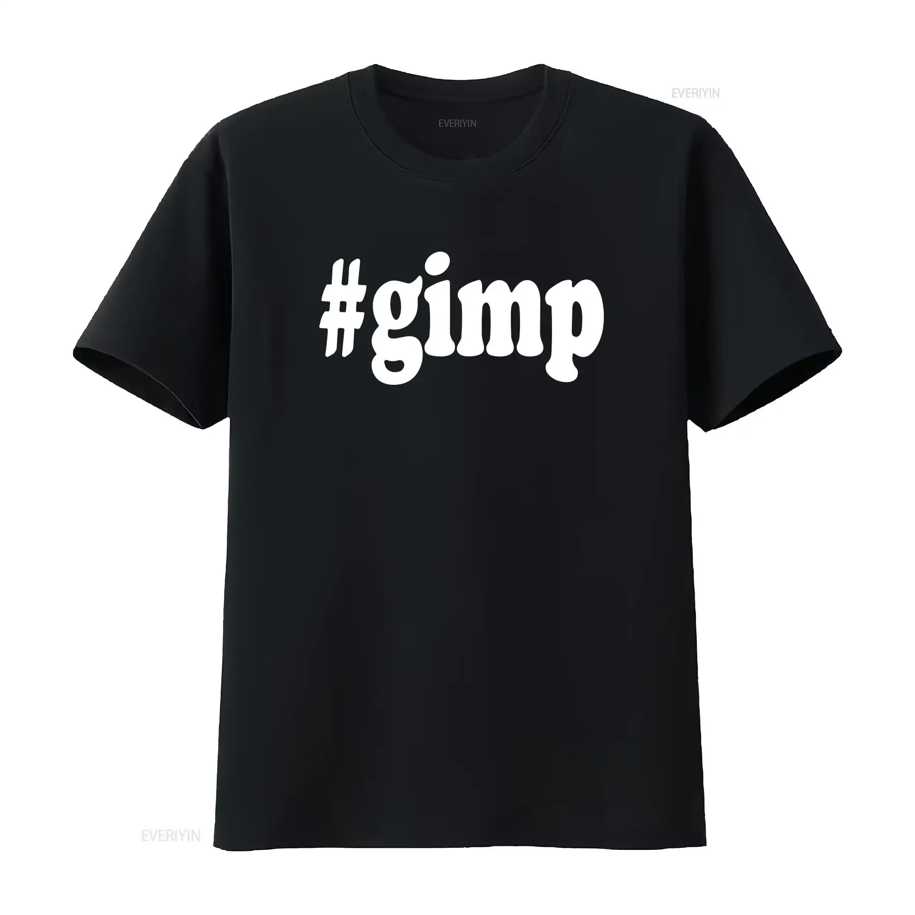 Vintage Fashion Hashtags - gimp tişört Hashtag Komik Siyah Beyaz