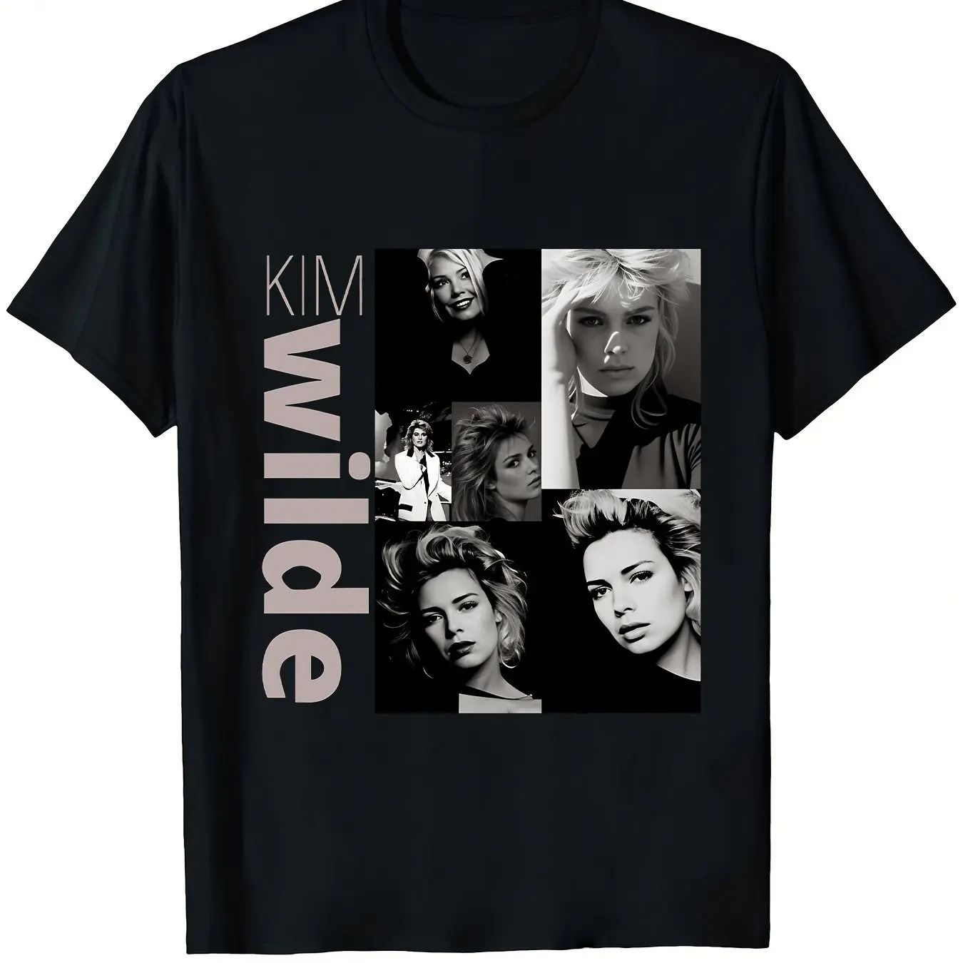 Vintage Fashion Collage - Kim Wilde Hayranları İçin Vintage Grafik