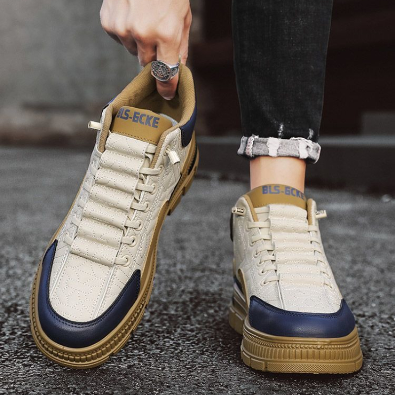 Vintage Fashion Mens - Slip-On Platform Erkek Botları İlkbahar Sonbahar