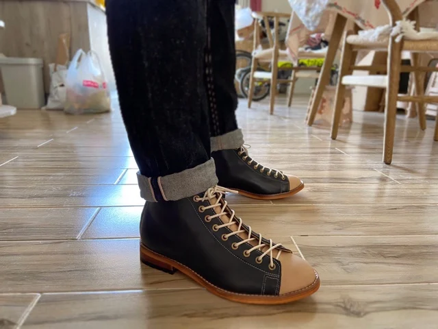 Vintage Fashion Mens - Yüksek Alet Botları Erkek Goodyear-Welted Vintage