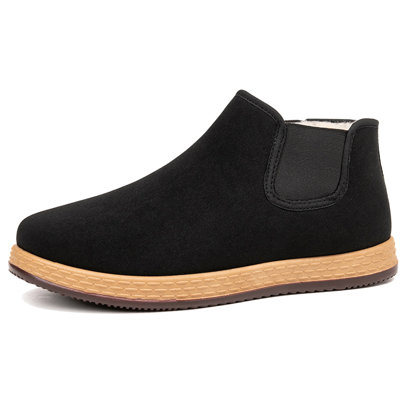 Vintage Fashion Mens - Erkek Pamuklu Ayakkabılar Erkek Kış Yeni