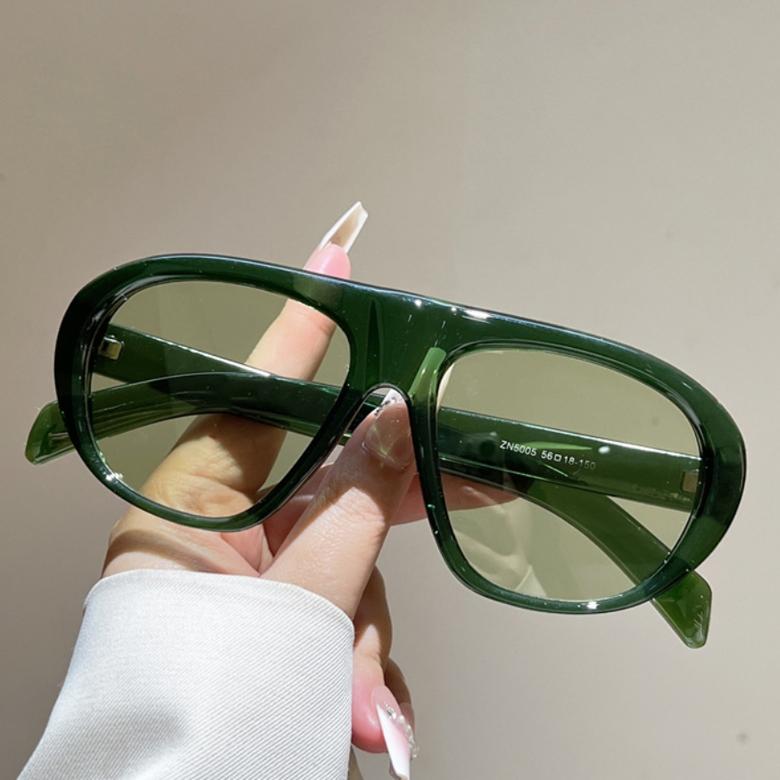 Vintage Fashion Luxury - Yeni Büyük Boy Pilot Güneş Gözlüğü