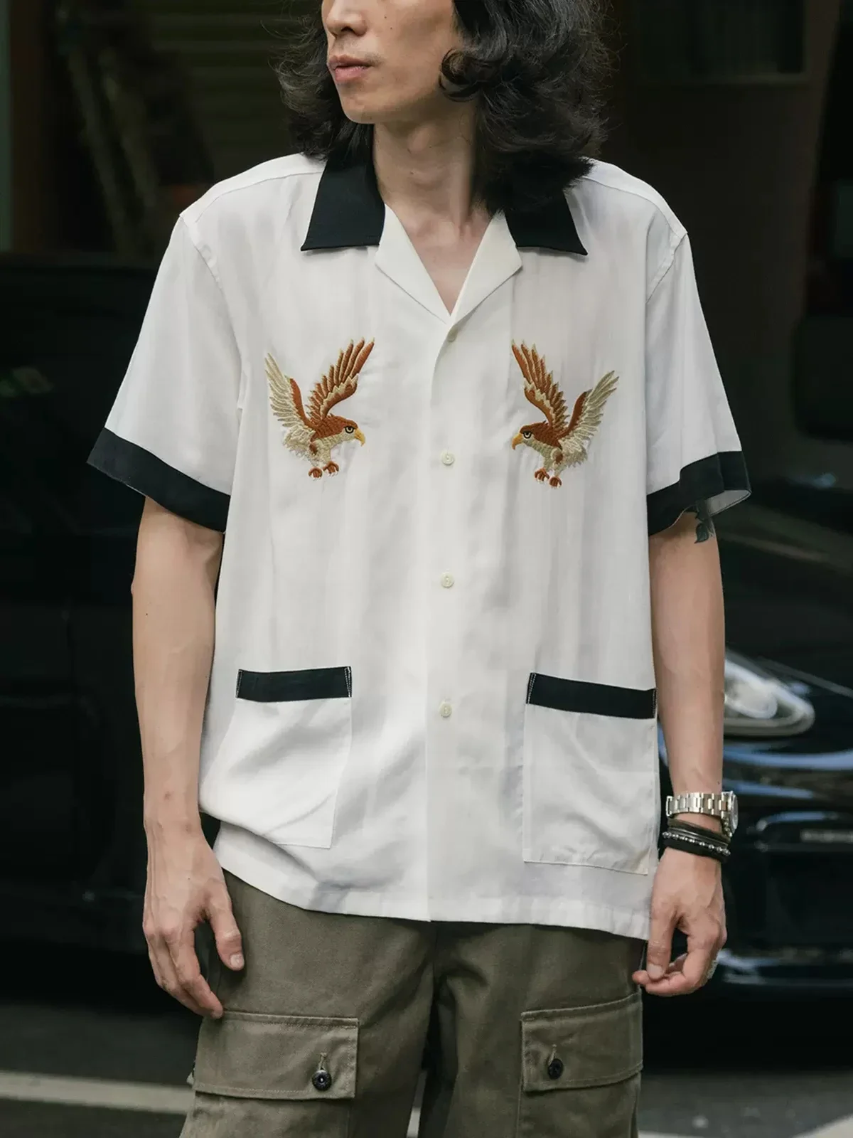 Stokta Olmayan Eski Moda Nakış - Bowling Shirt Camp incelemesi ve fiyatı