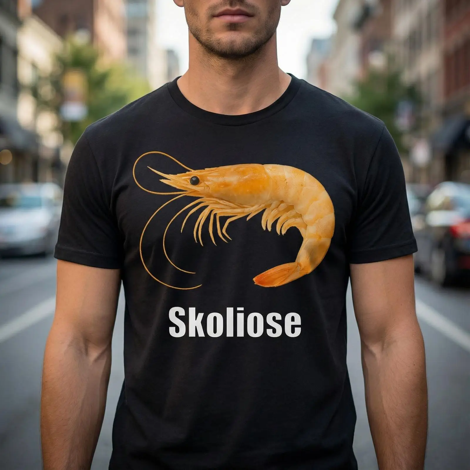 Karides Skolyozu Tişörtü Karşı - Vintage Fashion Gen Z incelemesi ve fiyatı