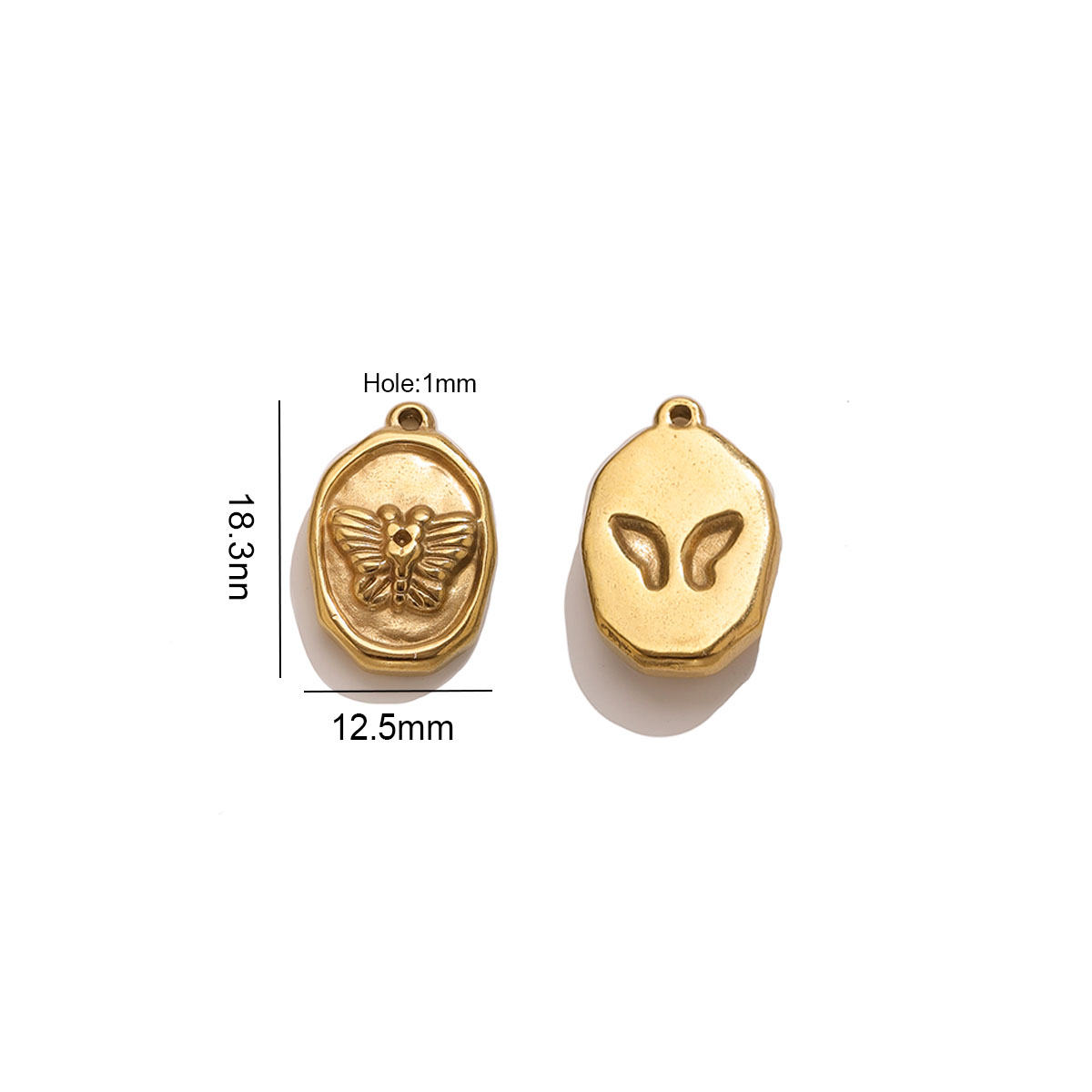 6 adet Oval Böcek Kelebek Koly - Vintage Fashion Jewelry Necklaces incelemesi ve fiyatı