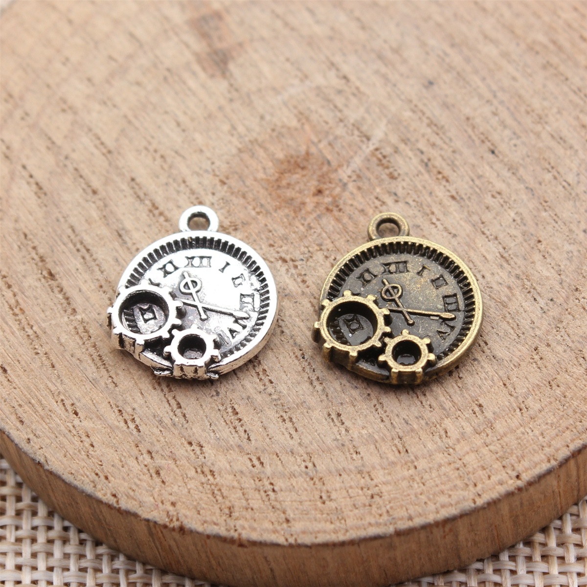 WYSIWYG 10 adet 16x14mm 2 Renk - Vintage Fashion Words incelemesi ve fiyatı