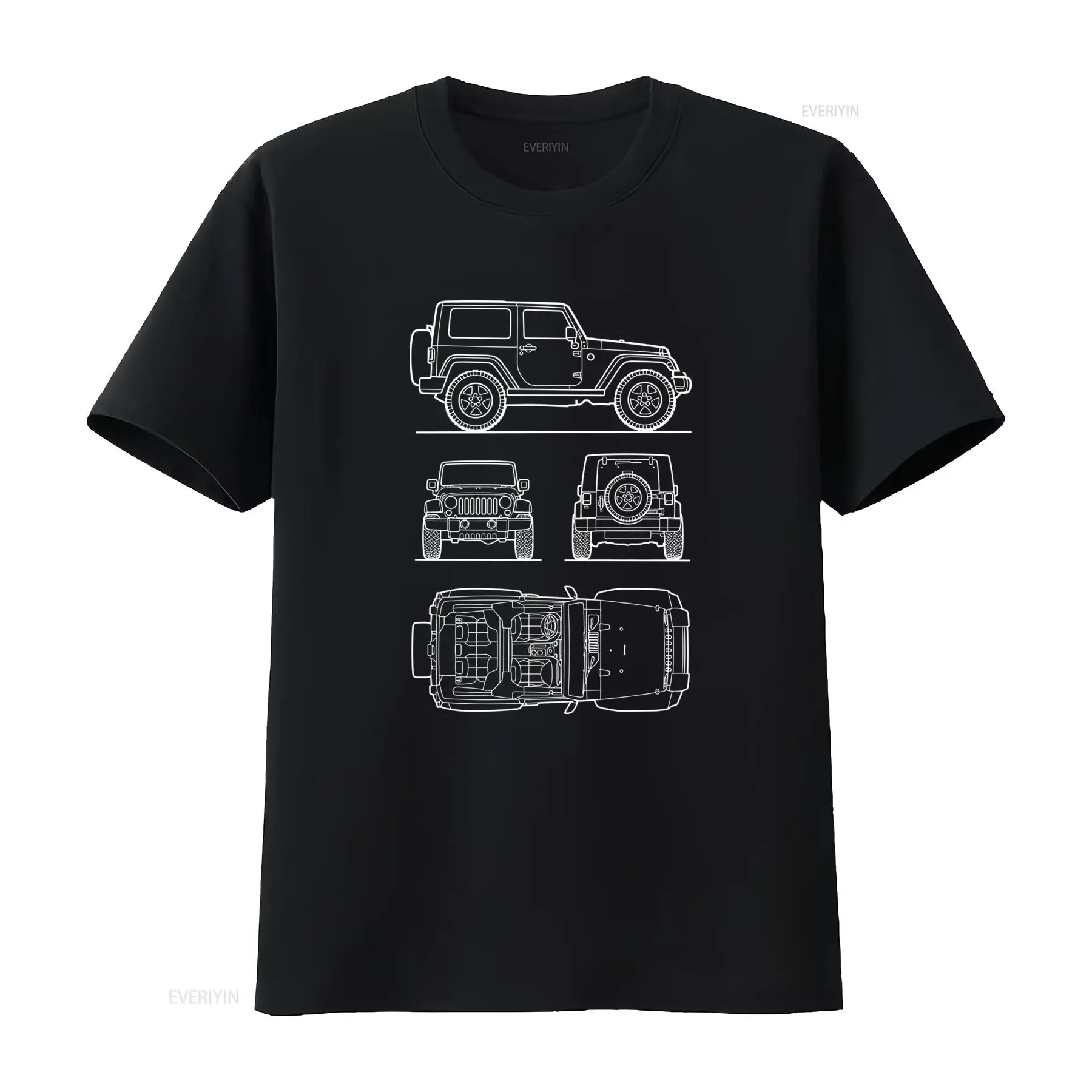 Off Road SUV Rubicon Erkek Tiş - Vintage Fashion Drawings incelemesi ve fiyatı