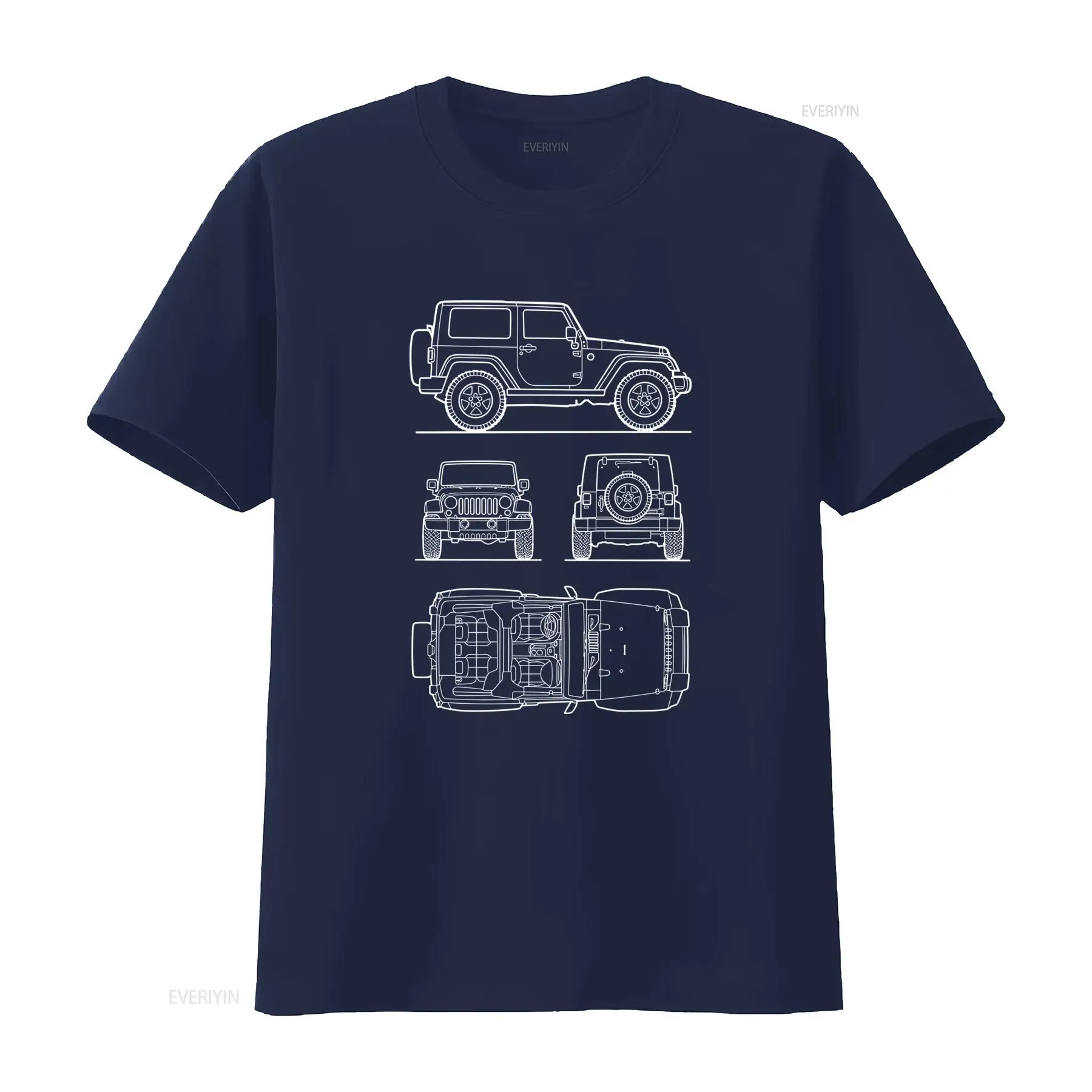 Off Road SUV Rubicon Erkek Tiş - Vintage Fashion Drawings incelemesi ve fiyatı