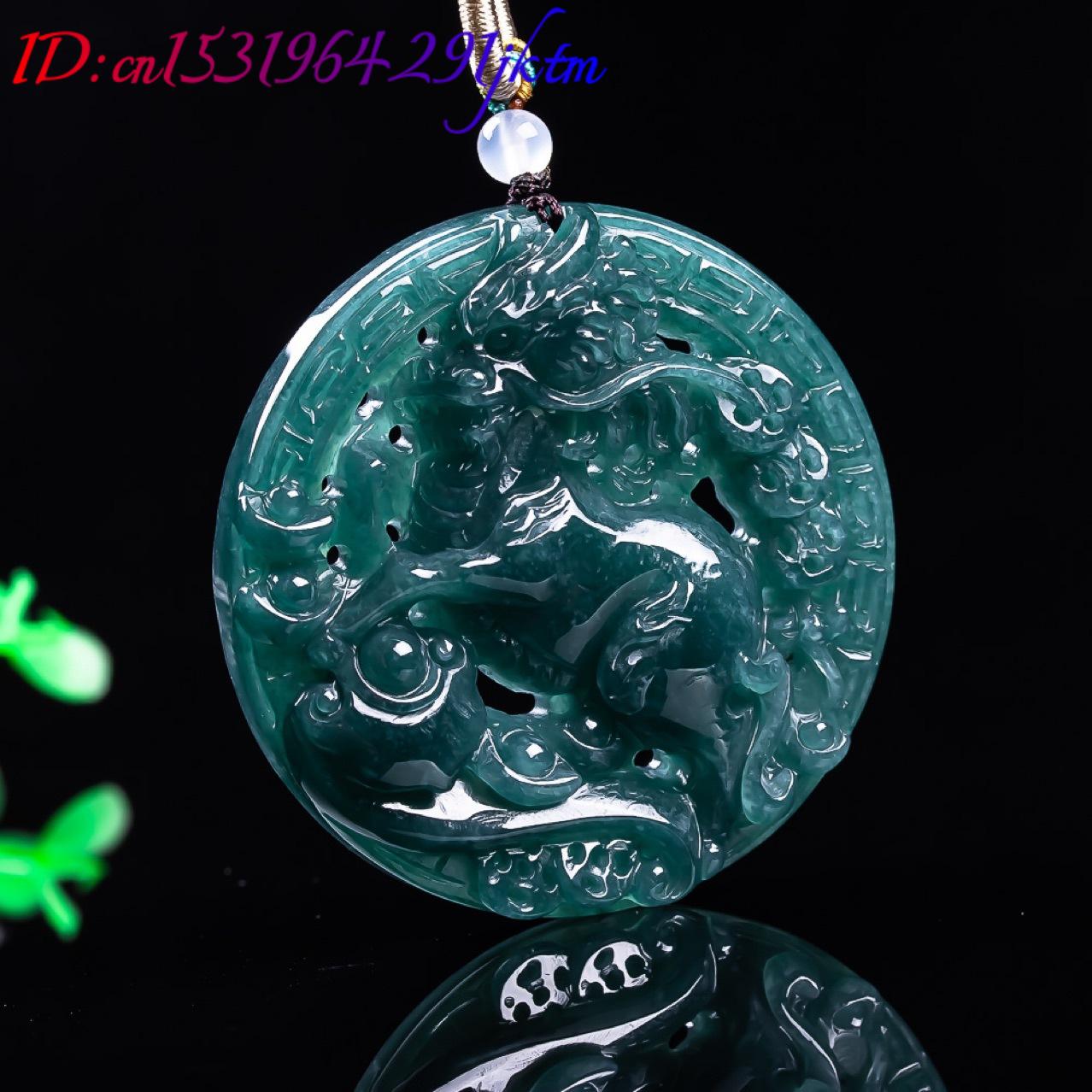 Birmanya Jadeite Ejderha Kolye - Vintage Fashion Luxury incelemesi ve fiyatı