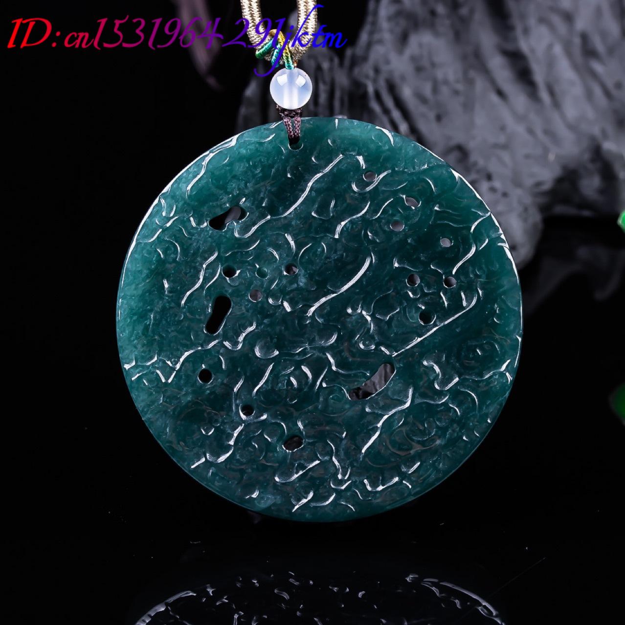 Birmanya Jadeite Ejderha Kolye - Vintage Fashion Luxury incelemesi ve fiyatı