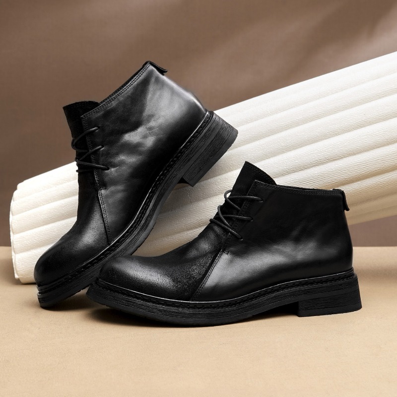 Vintage Erkek Hakiki Deri Çizm - Vintage Fashion Luxury incelemesi ve fiyatı