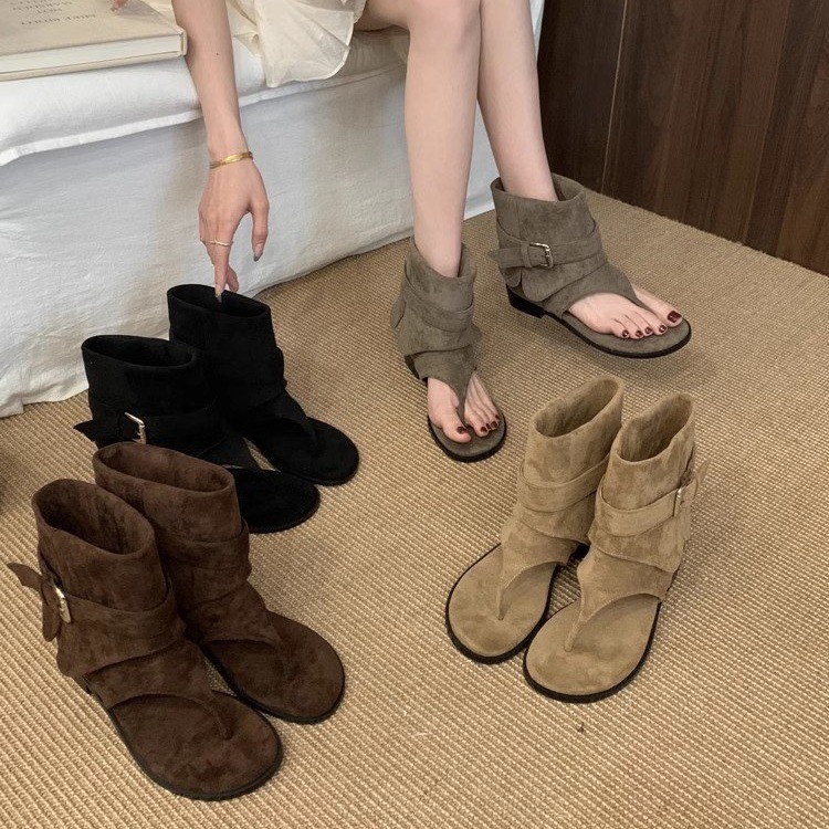Kadın Peep Toe Çizmeler Yaz Ye - Vintage Fashion Luxury incelemesi ve fiyatı
