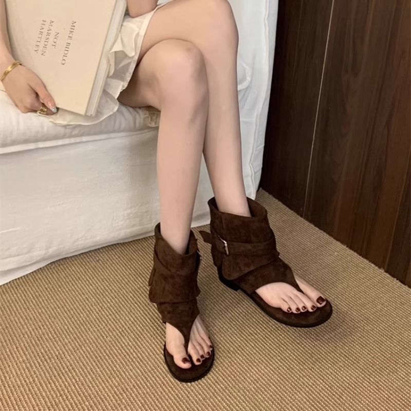 Kadın Peep Toe Çizmeler Yaz Ye - Vintage Fashion Luxury incelemesi ve fiyatı