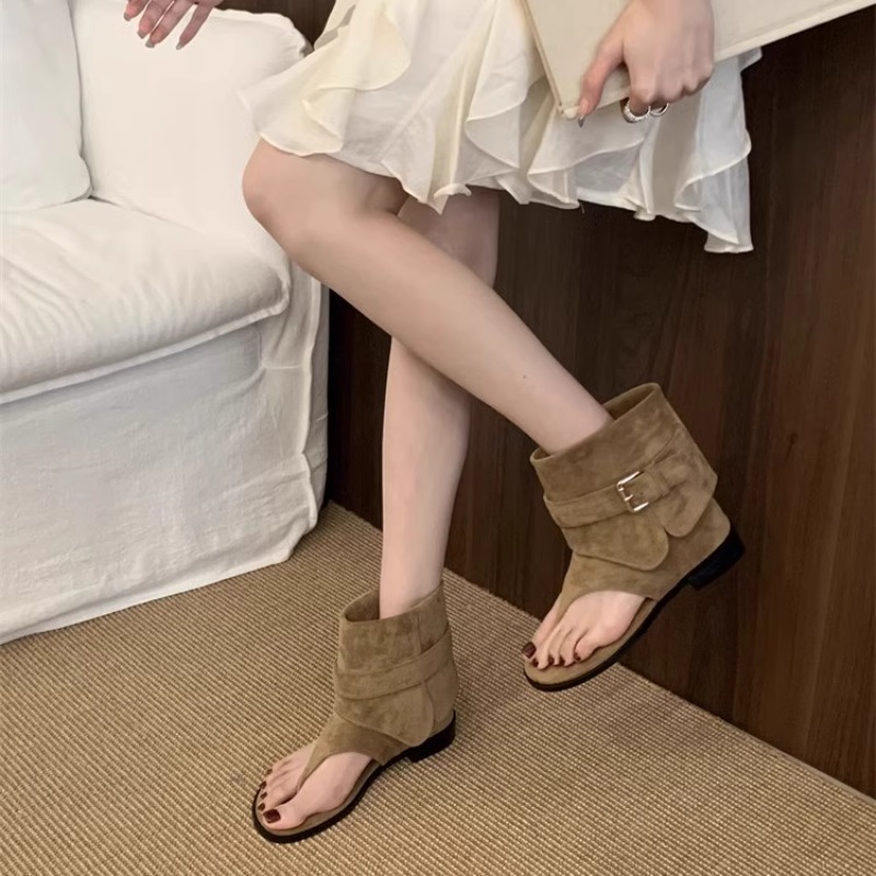 Kadın Peep Toe Çizmeler Yaz Ye - Vintage Fashion Luxury incelemesi ve fiyatı